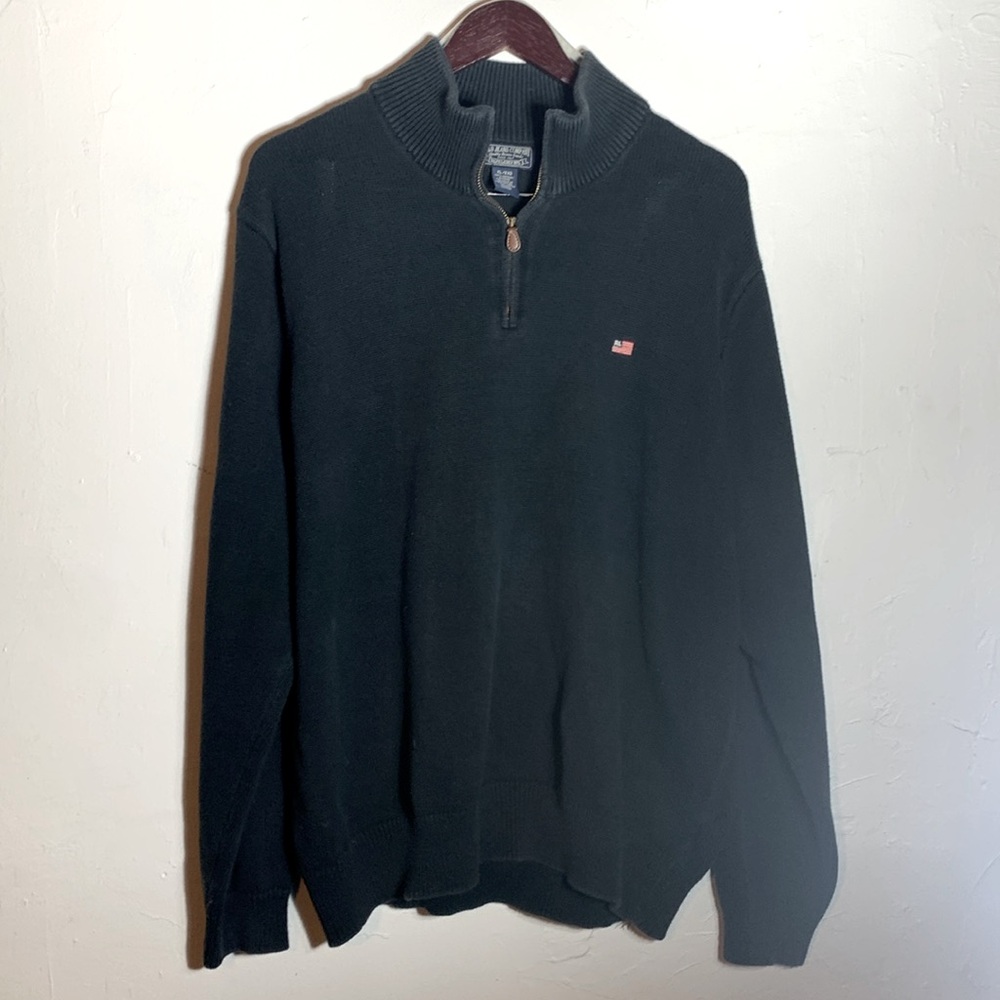 Polo jeans quarter zip sweater